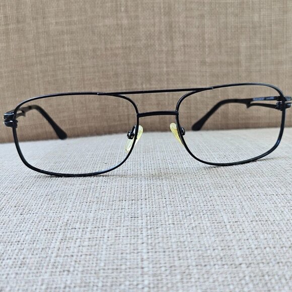 Kirkland Signature Men Eyeglasses Frame Columbia Black Matte Glasses Made Italy - Picture 2 of 13